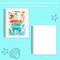 Ohuhu Double Sided Marker Pads Art Sketchbook Bleedproof - 9"x12" Large Paper Size - 90LB/150GSM Smooth Drawing Paper - 60 Sheets/120 Pages, Spiral Bound Sketching Book for Alcohol Markers Christmas